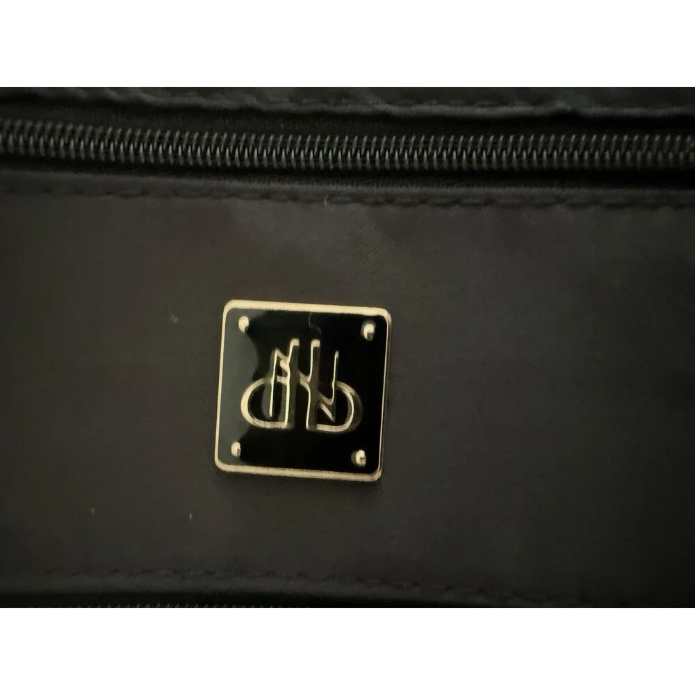 🏷️✿ PurseN Hanging Cosmetic Bag Bustier Travel Case Satin Paisley Pink B